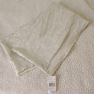 Brand New Sparkling White Scarf